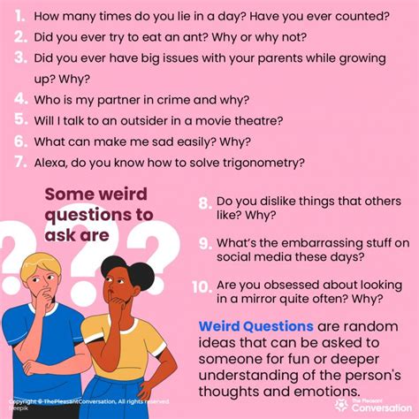 odd questions|350 Weird Questions to Ask .